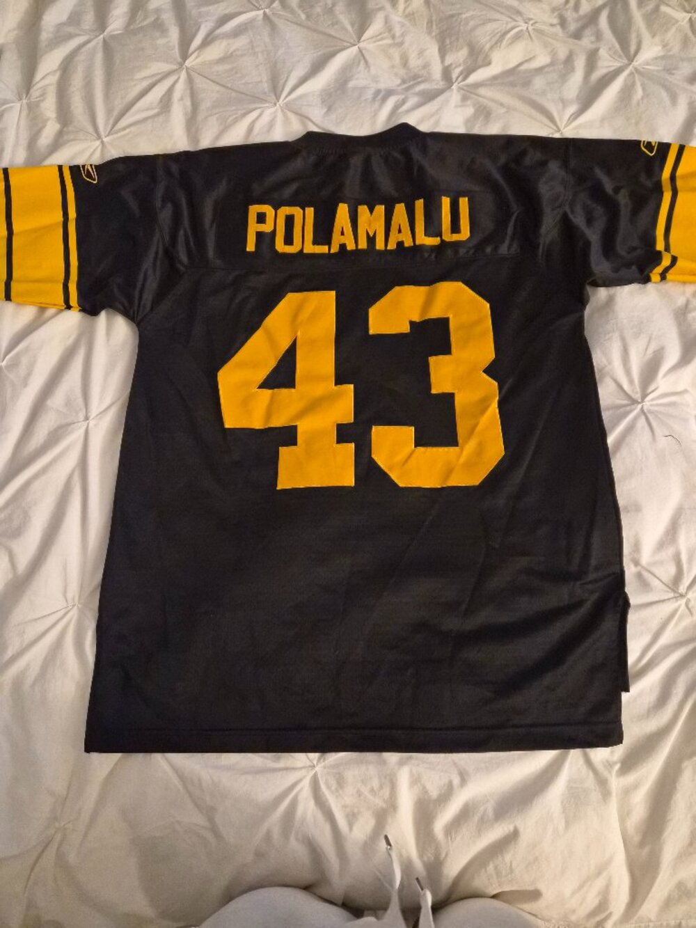 Pittsburgh Steelers Polamalu vintage style jersey